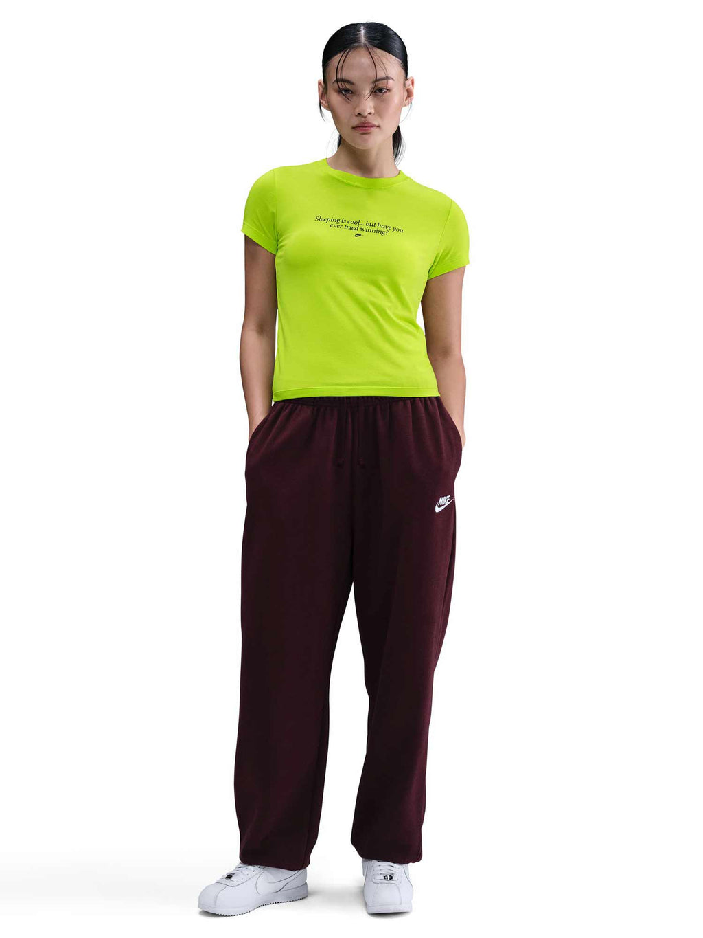 NIKE Тениска W NSW NK CHLL KNIT TEE VRB