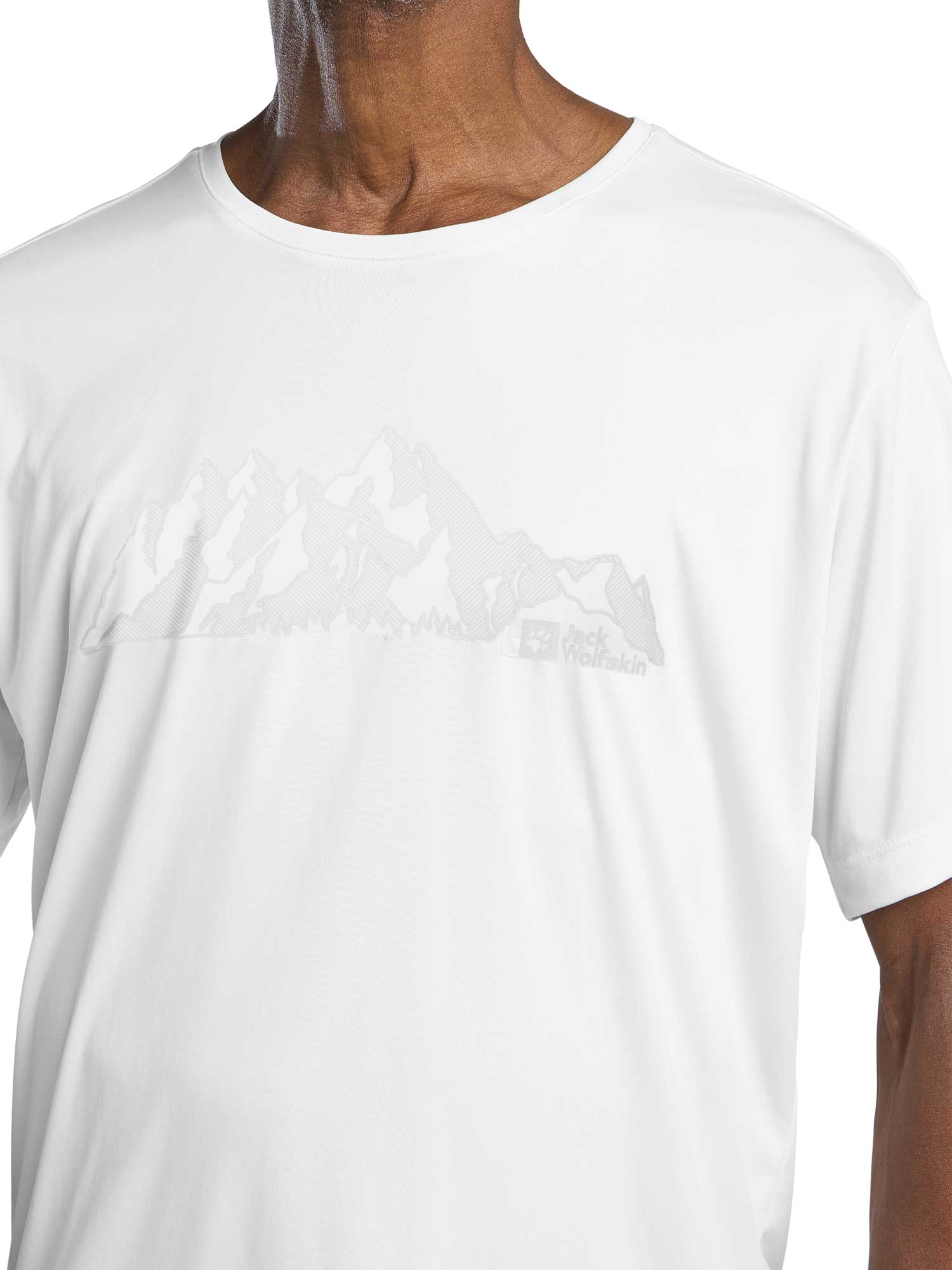 JACK WOLFSKIN Тениска PEAK GRAPHIC T M