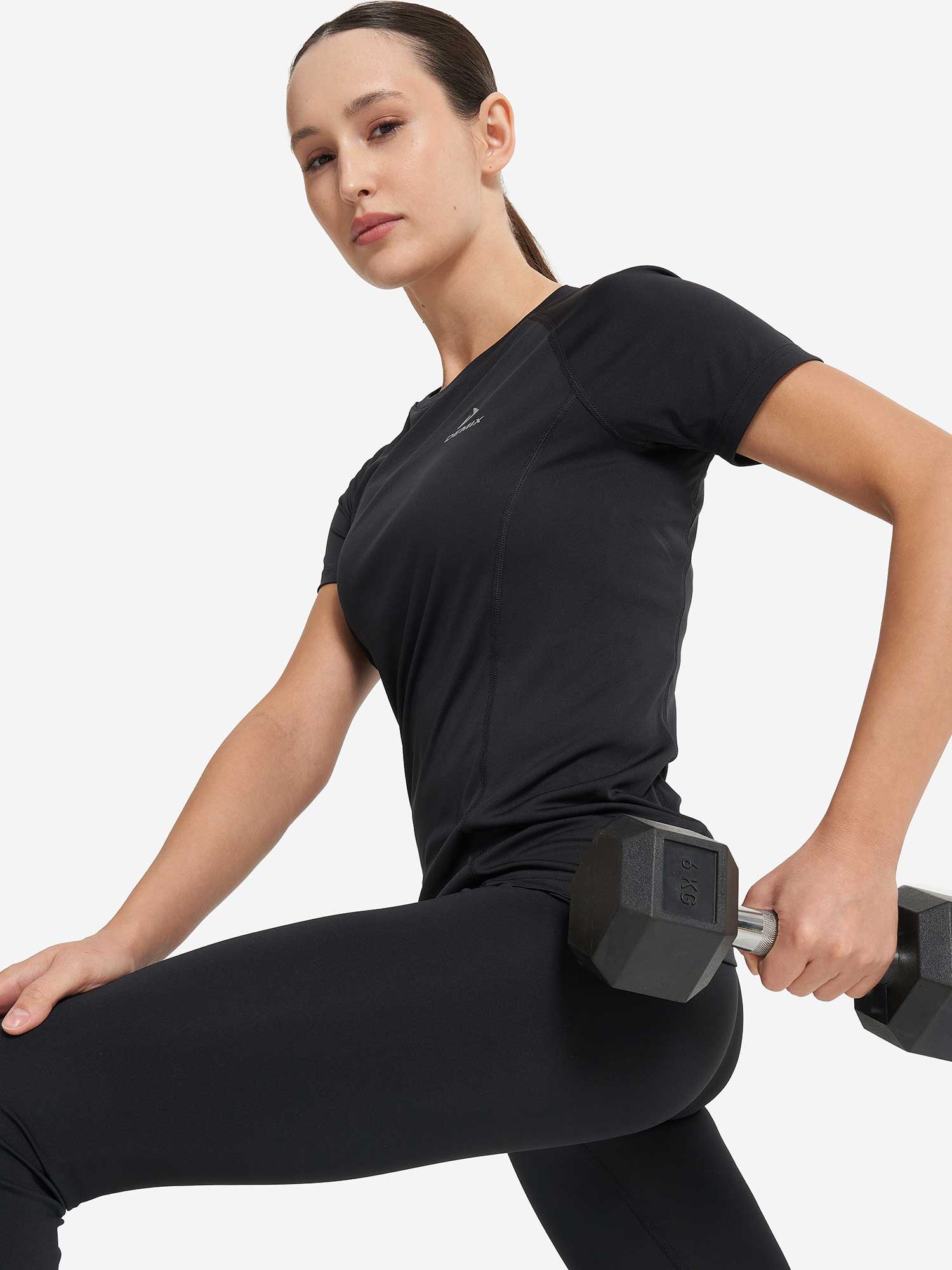 DEMIX Тениска W D Fitness GYM SS T-Shirt