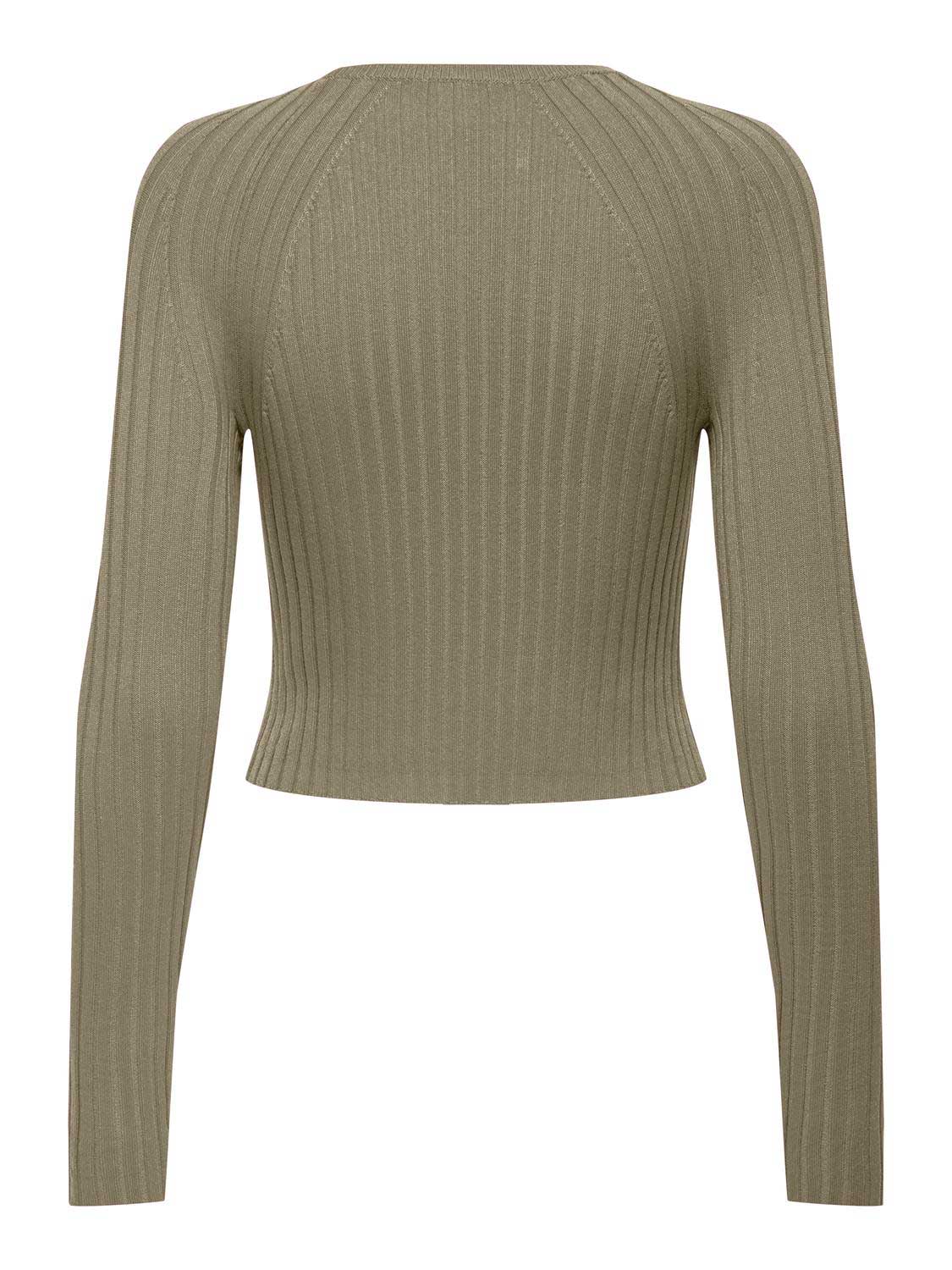 ONLY Пуловер ONLMEDDI LS RIB CROP O-NECK CC KNT