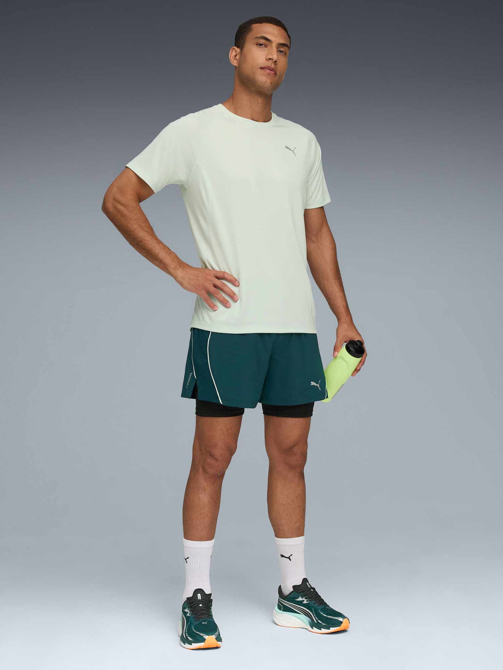 PUMA Къси панталони M RUN VELOCITY 2IN1 SHORT