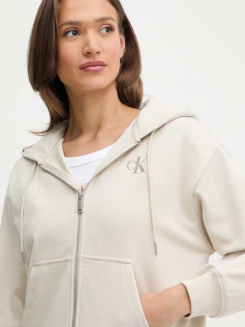 Calvin Klein Jeans Суитшърт MONOLOGO FRENCH TERRY FZ BF HO