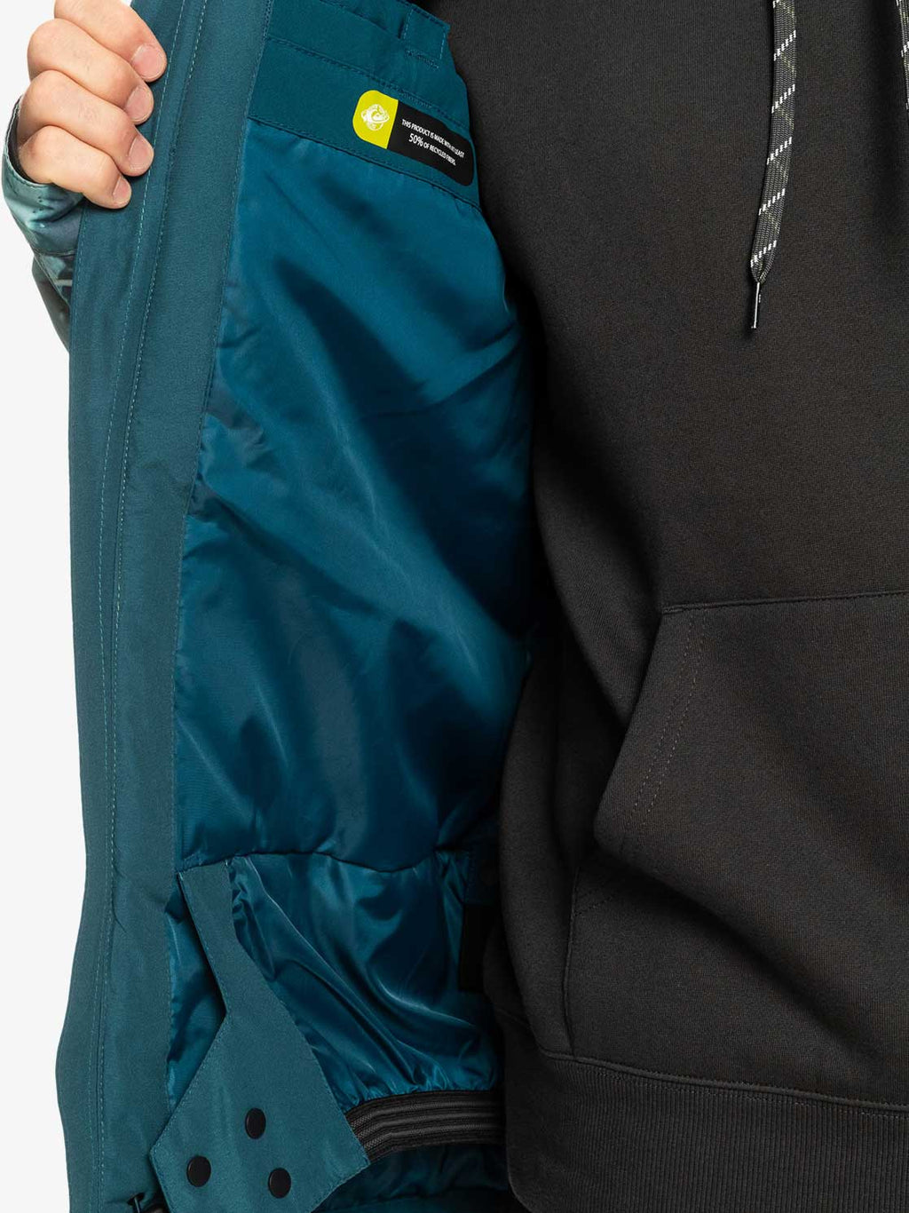 QUIKSILVER Сноуборд яке MISSION PRINTED BLOCK JK