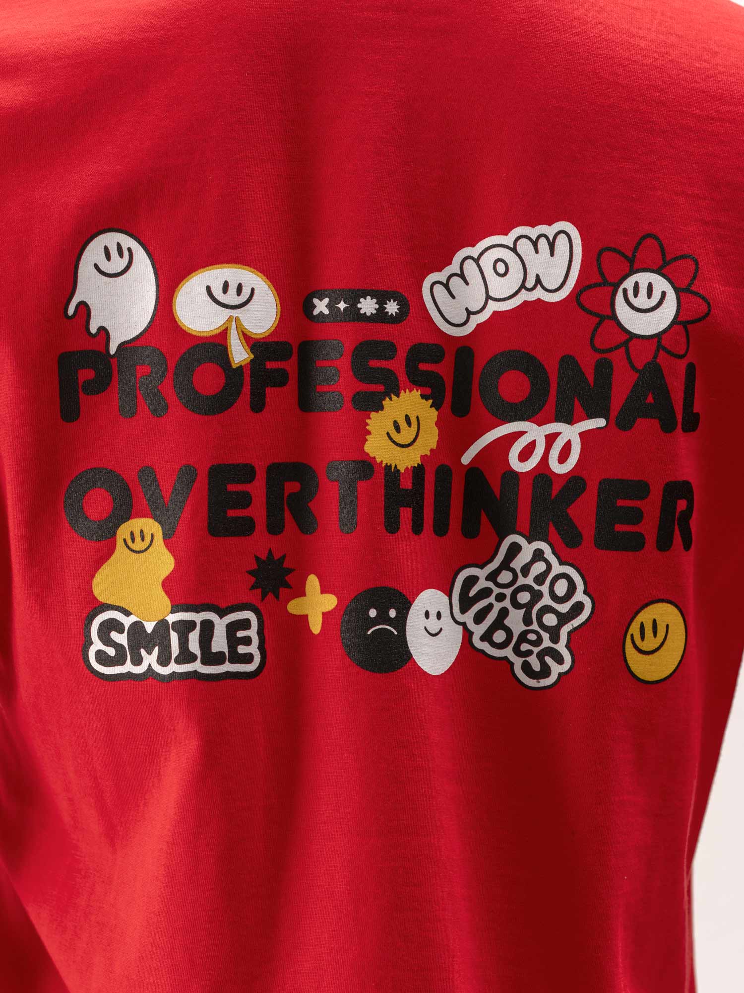 BRILLE Тениска PROFESSIONAL OVERTHINKER
