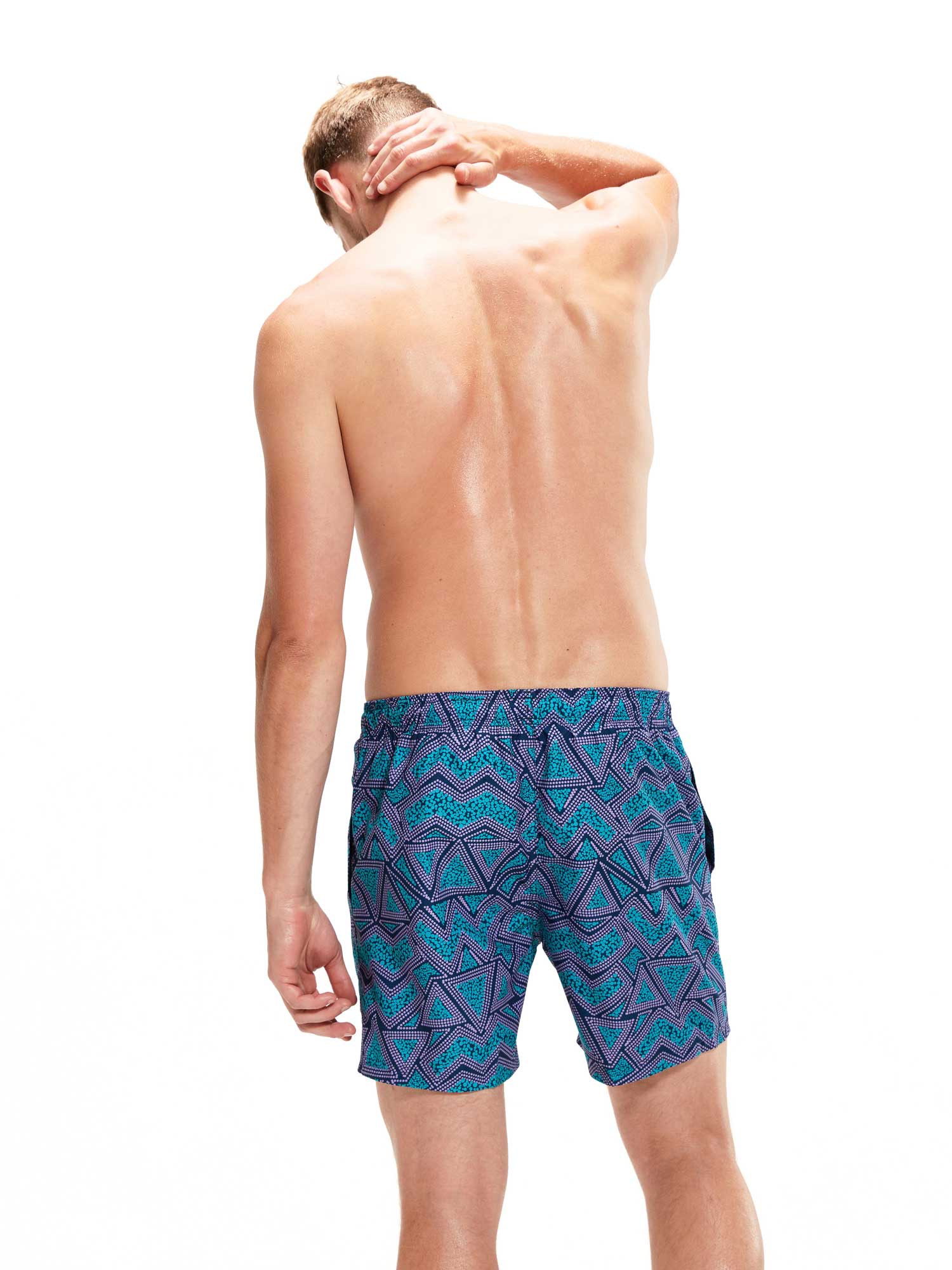 SPEEDO Плувни шорти MENS PRINTED LEISURE 16'' WATERSHORT