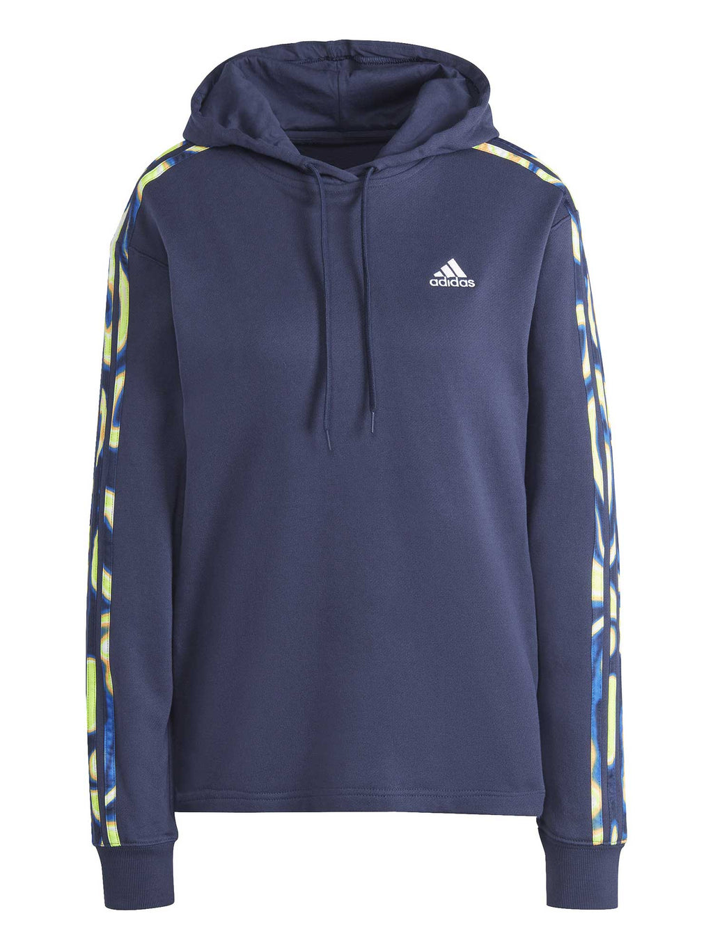 ADIDAS SPORTSWEAR Суитшърт Vibrant Print 3-Stripes Hoodie