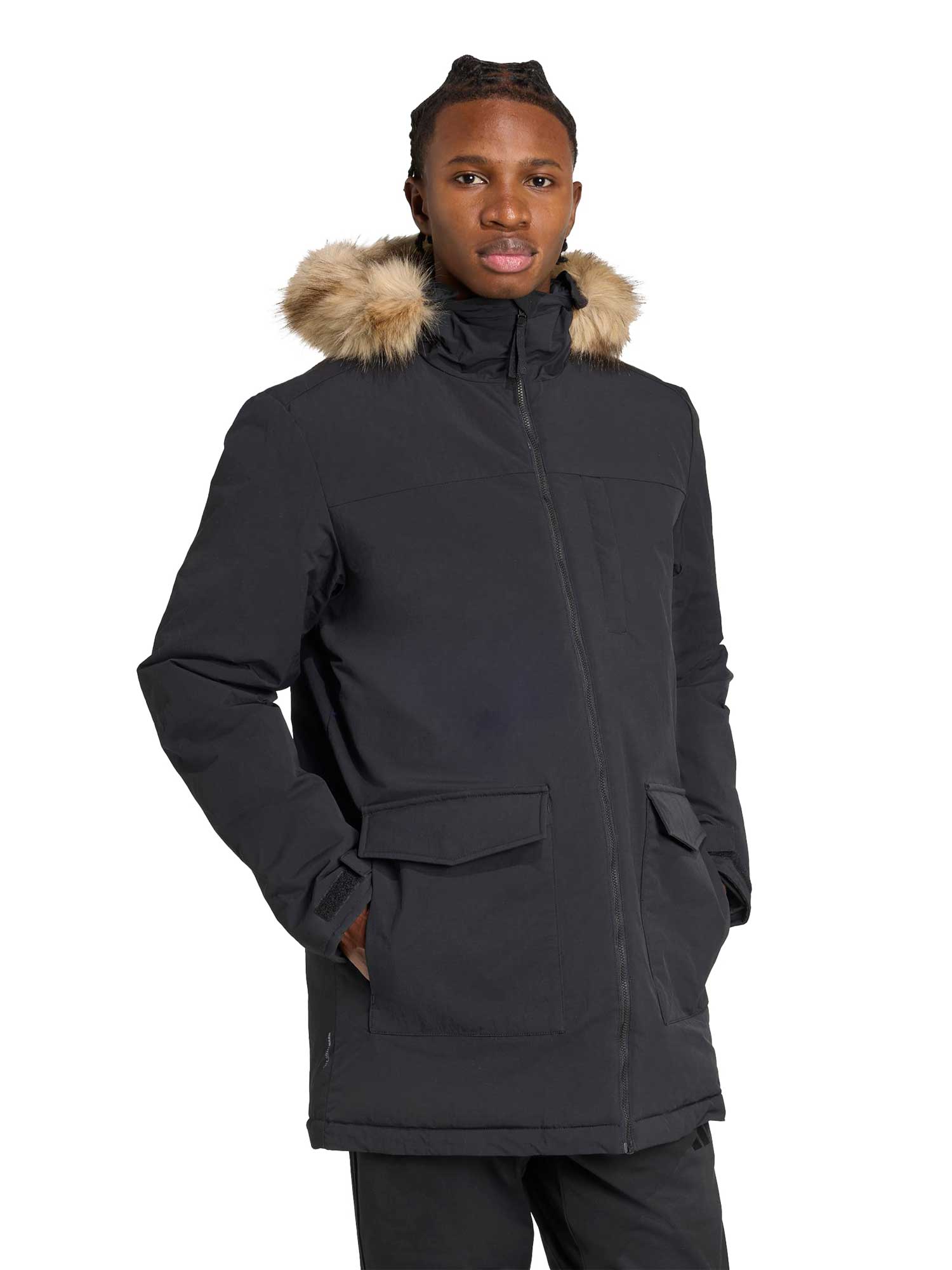 ADIDAS SPORTSWEAR Яке Paveric Climawarm Fur Parka