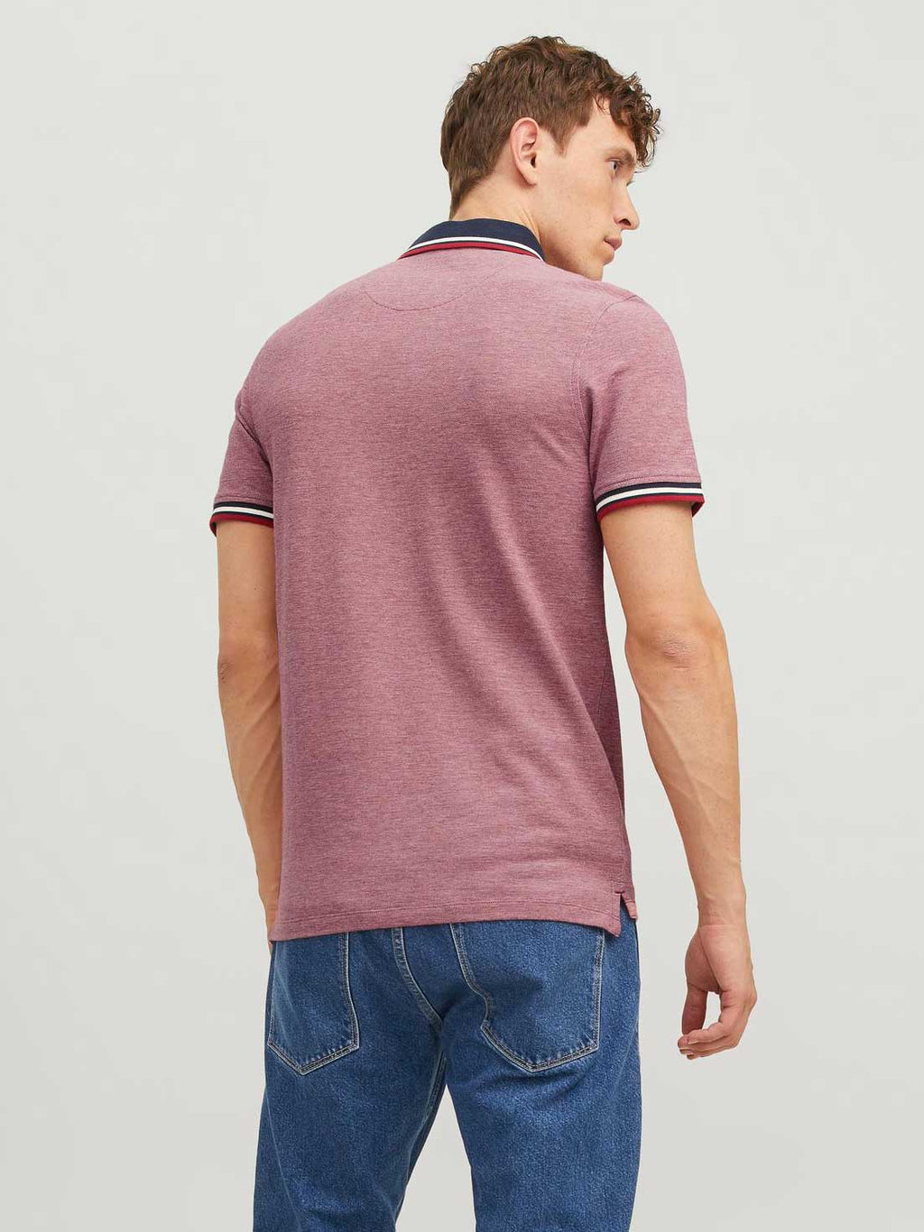 JACK & JONES Тениска JJEPAULOS POLO SS NOOS