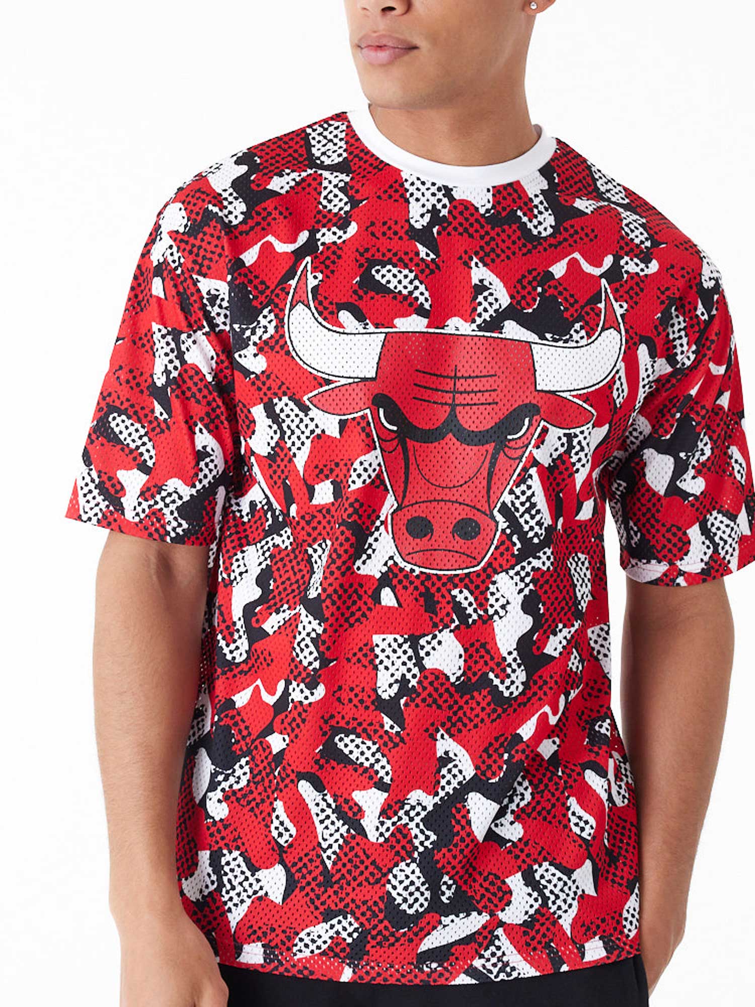 NEW ERA Тениска NBA TEAM AOP MESH OS TEE CHIBUL