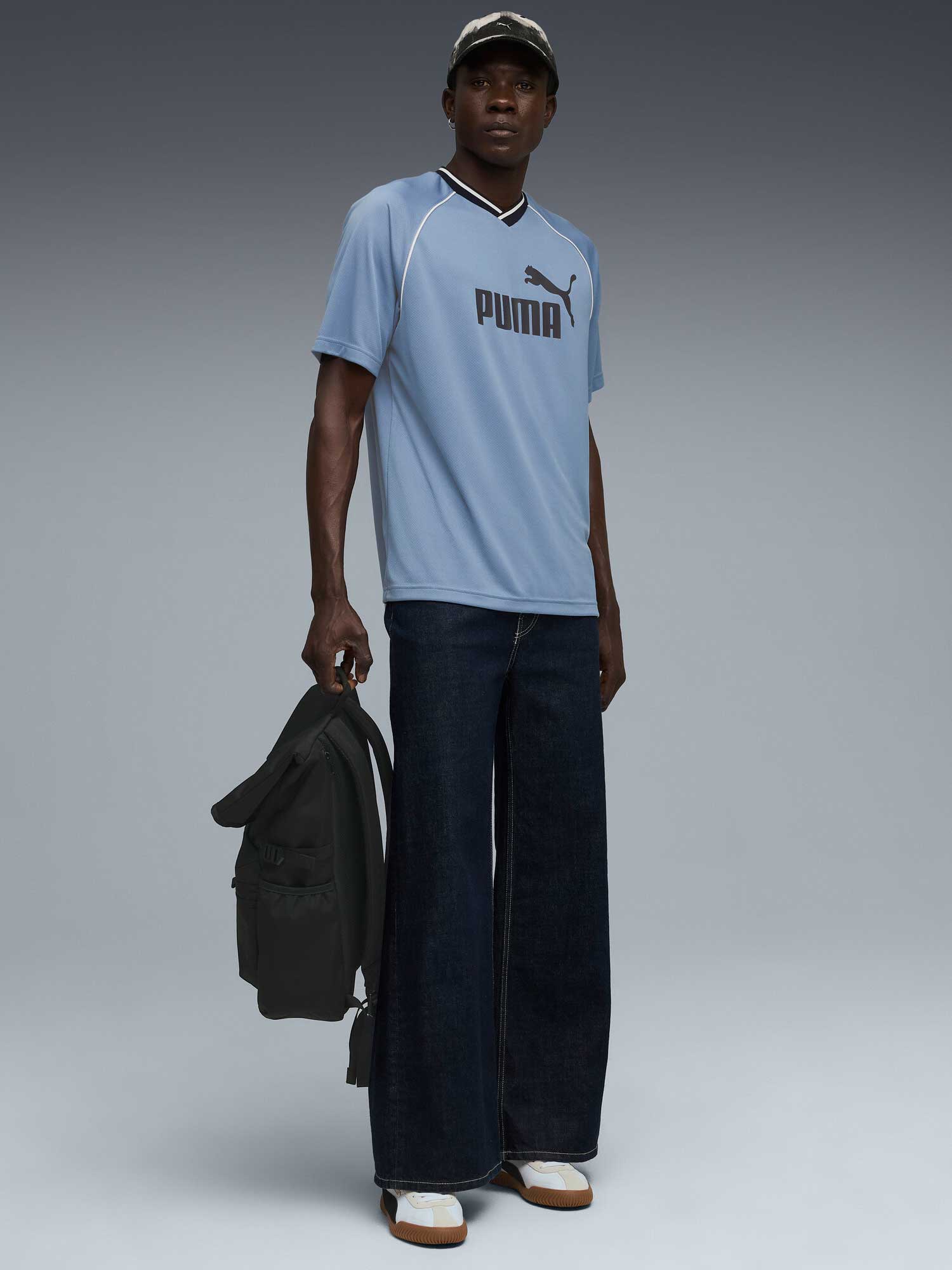 PUMA Тениска ESS Football Jersey