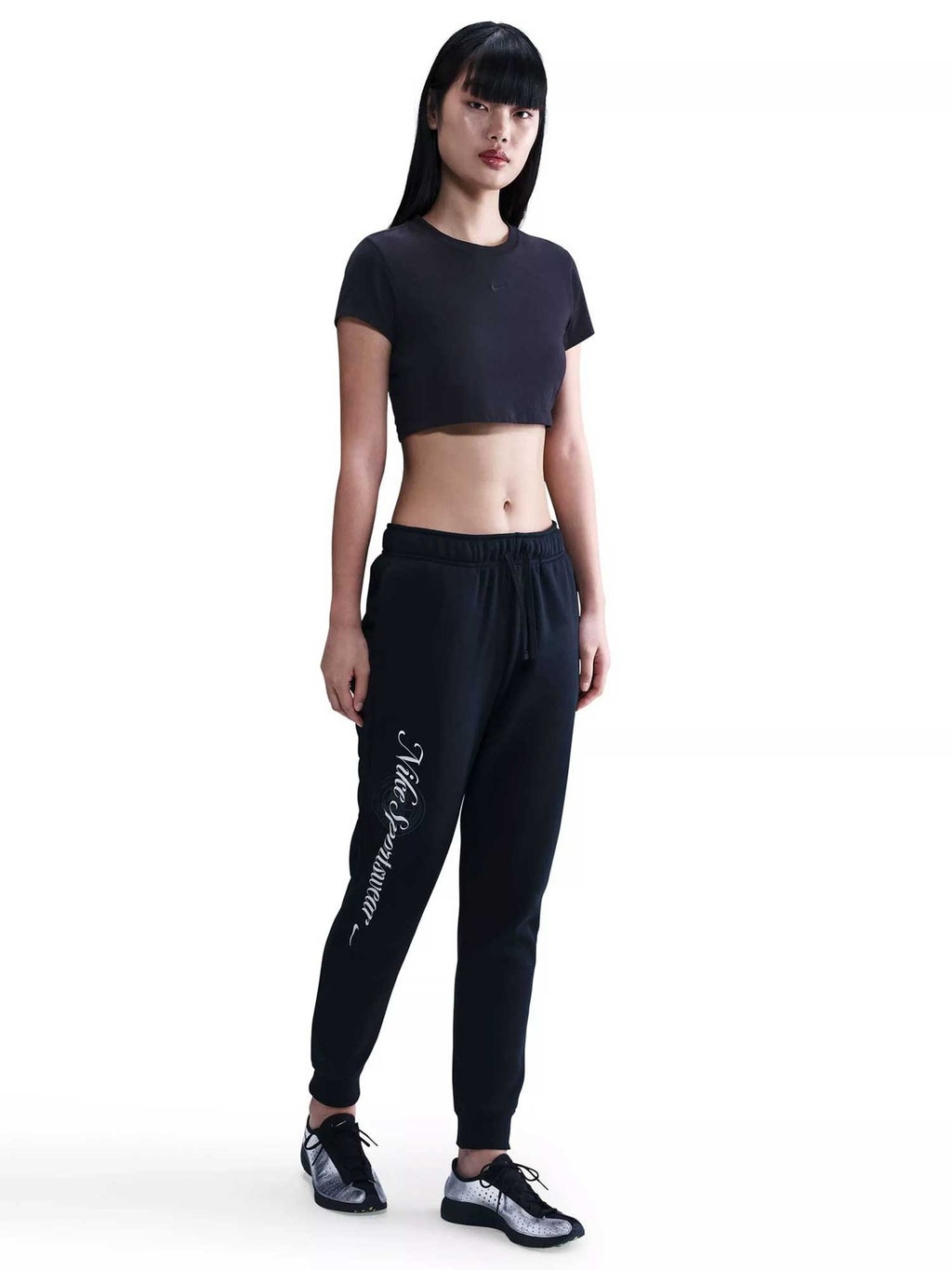 NIKE Спортно долнище W NSW CLUB FLC GX STD PANT