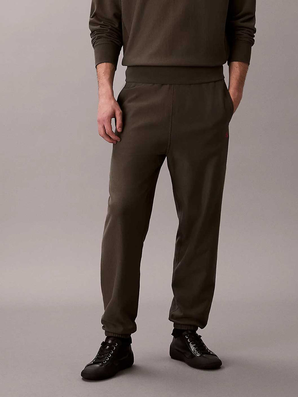 Calvin Klein Jeans Спортно долнище PREMIUM TERRY MONOGRAM JOGGER