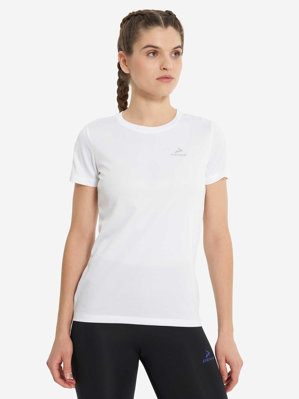 DEMIX Тениска W D Running AA SS T-shirt