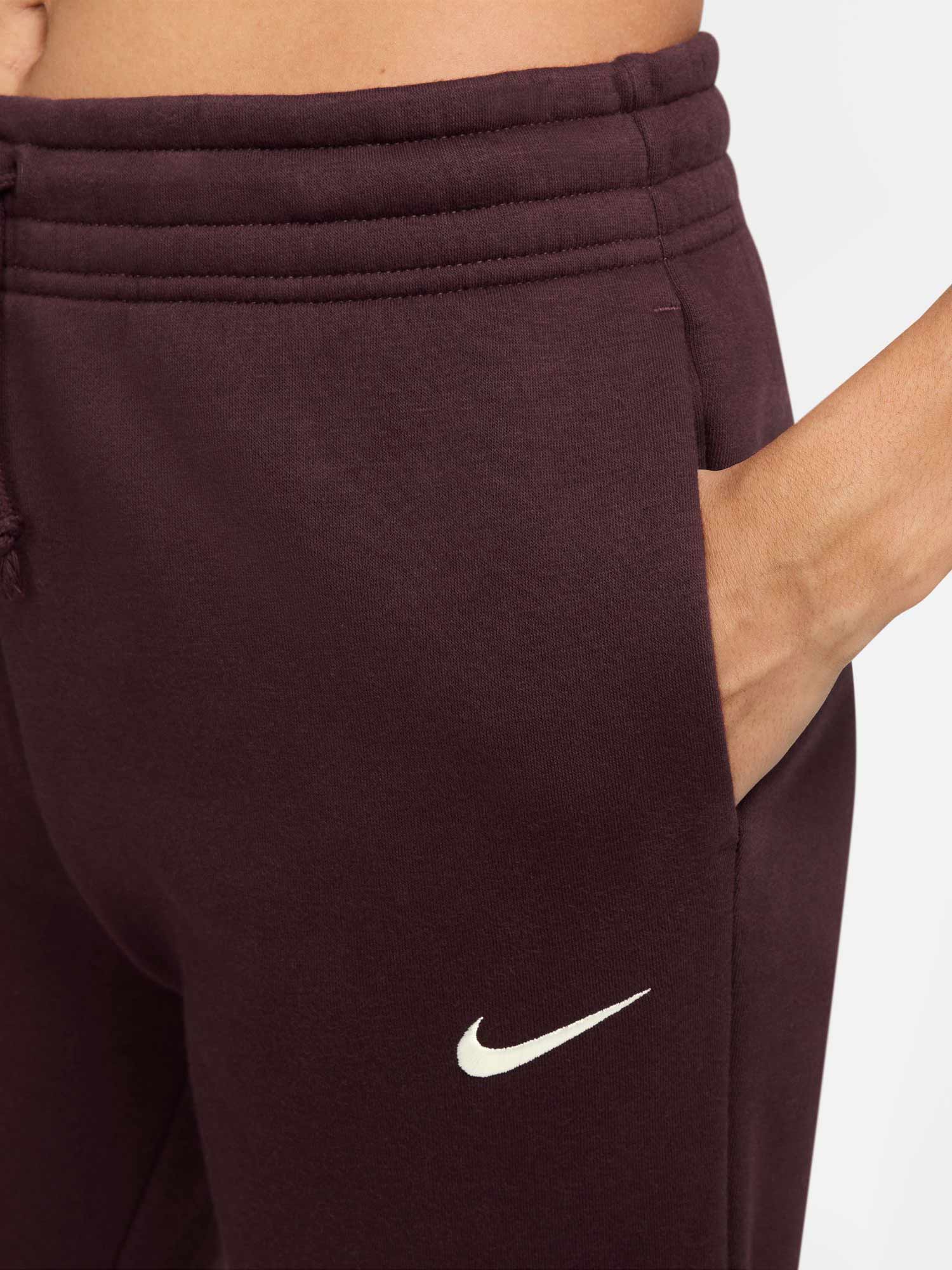 NIKE Спортно долнище W NSW PHNX FLC MR PANT STD