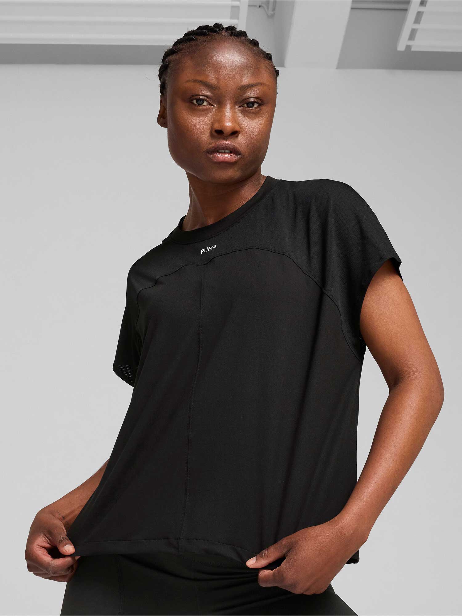 PUMA Тениска FIT ENRGY CLOUDSPUN MIX TEE - REG