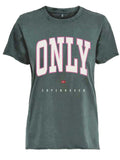 ONLY Тениска ONLLARA LIFE S/S REG TOP CS JRS