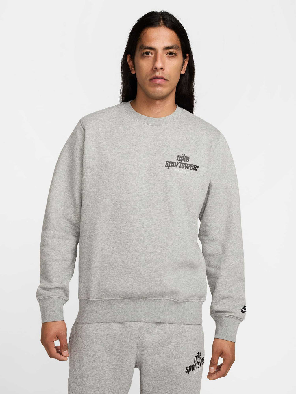 NIKE Блуза M NK CLUB BB CREW NSW GFX