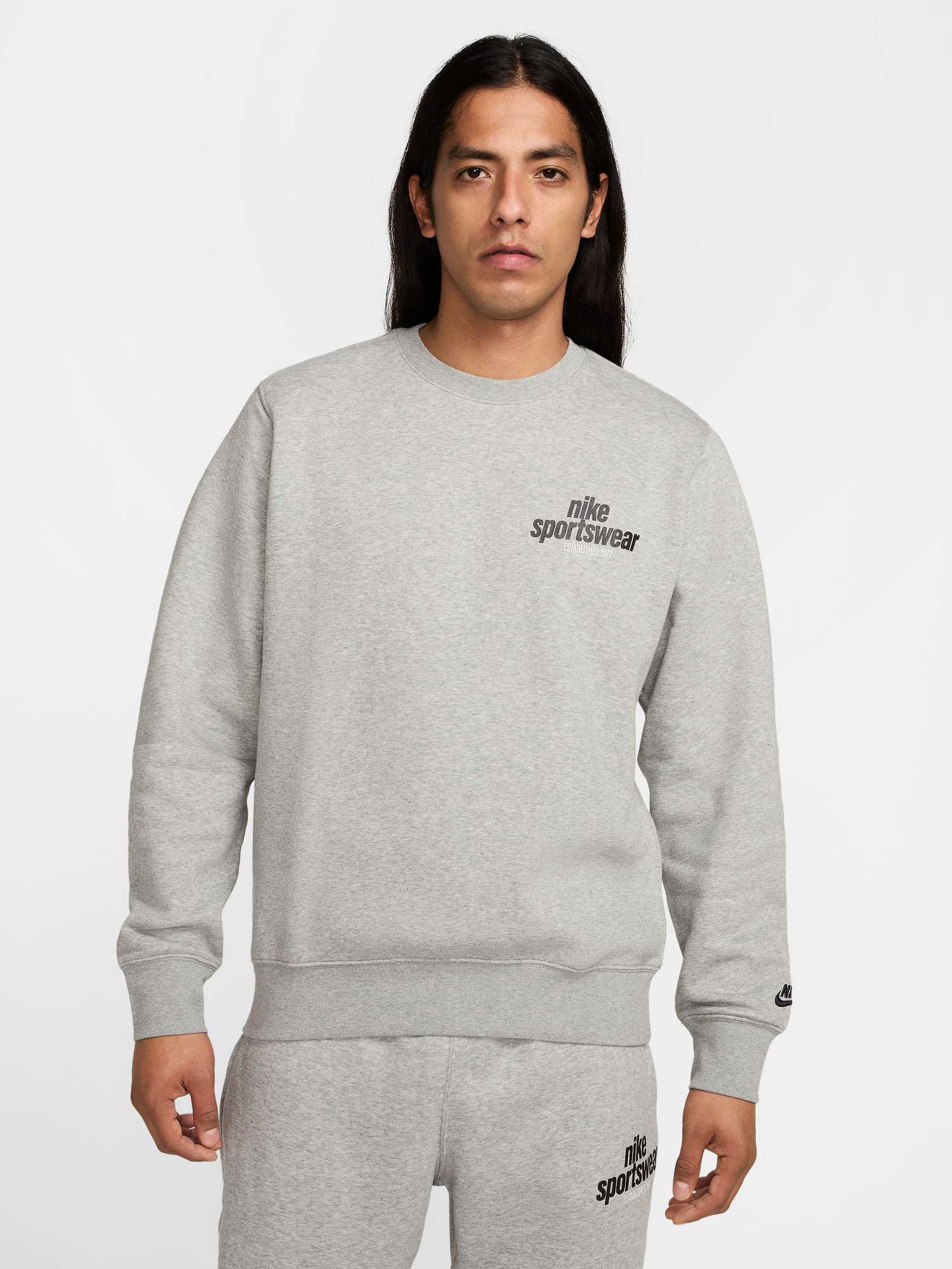 NIKE Блуза M NK CLUB BB CREW NSW GFX