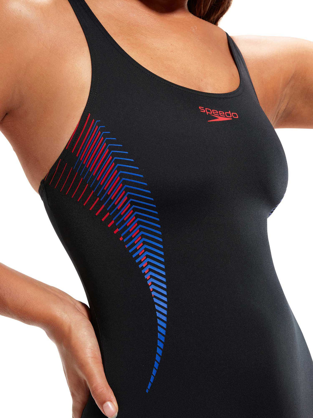 SPEEDO Цял бански WOMENS PLACEMENT MUSCLEBACK