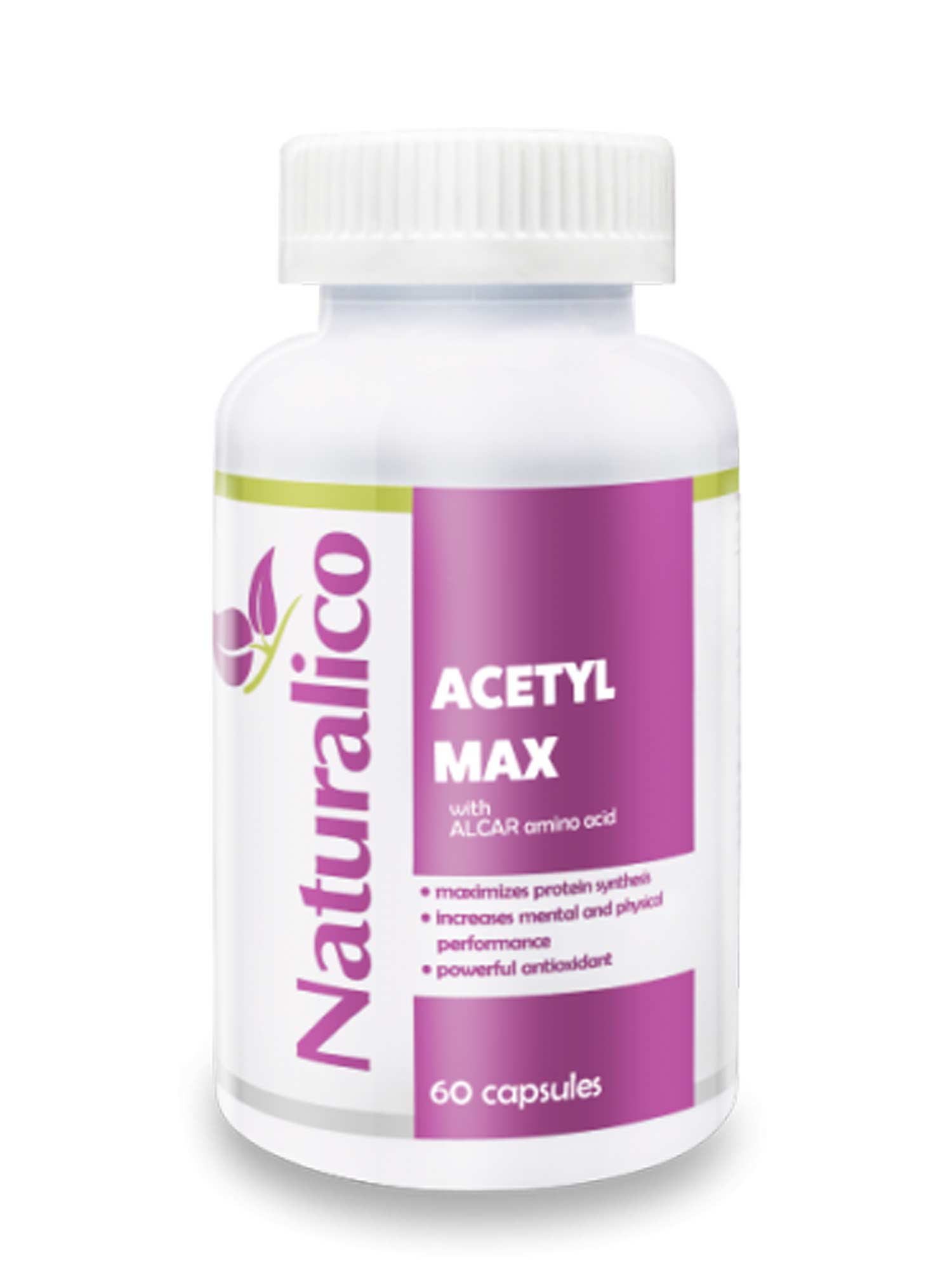 NATURALICO Ацетил макс-60 капсули