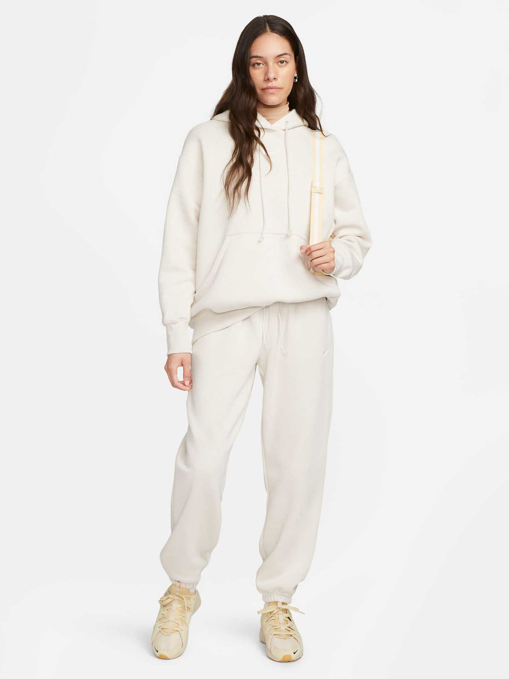 NIKE Спортно долнище W NSW PHNX FLC HR OS PANT