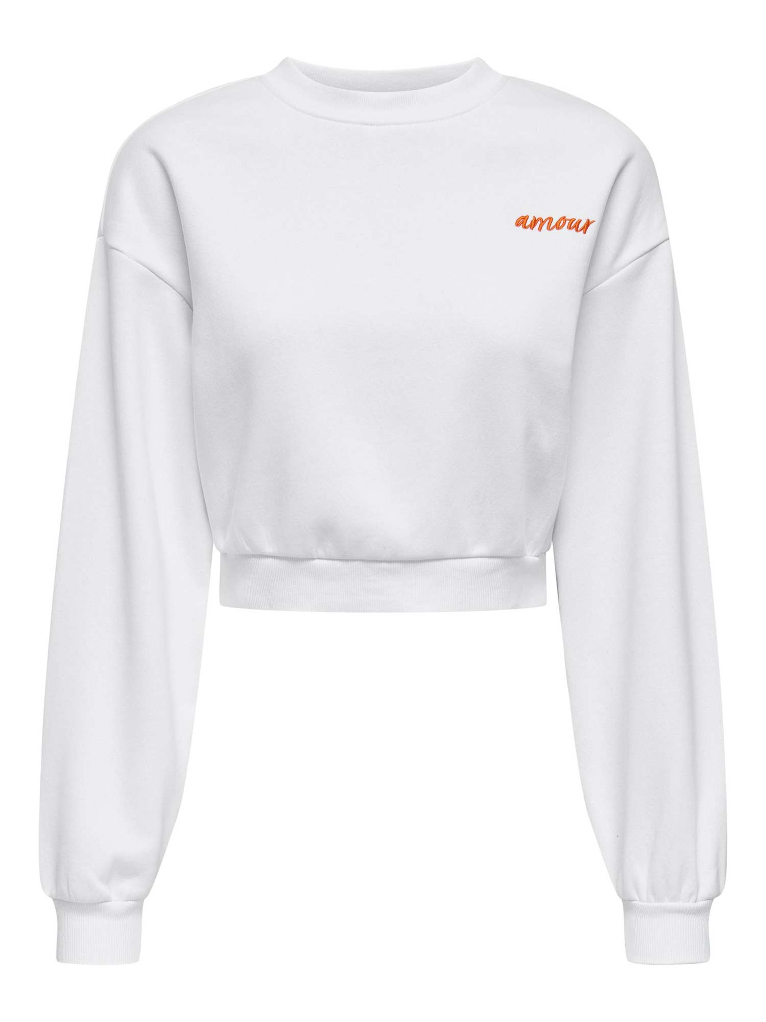 ONLY Блуза ONLODESSA L/S SHORT O-NECK CC SWT