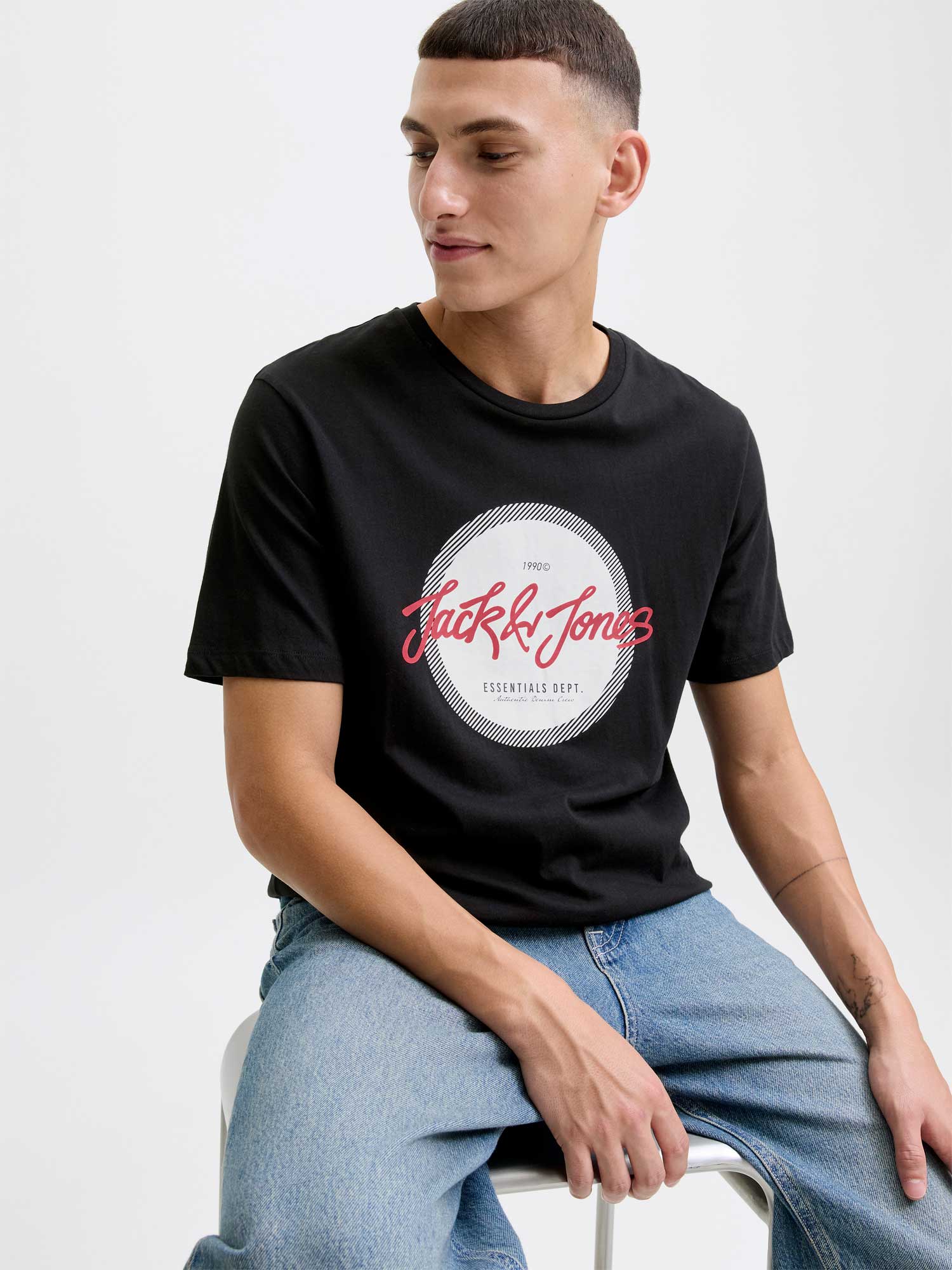 JACK & JONES Тениска JJURBAN TEE SS CREW NECK