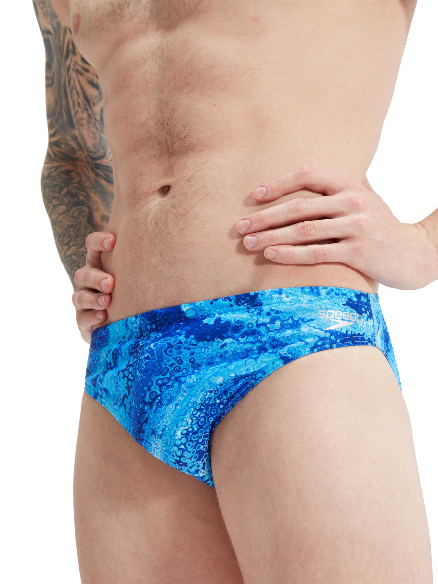 SPEEDO Бански ALLOVER 7CM DIGITAL BRIEF