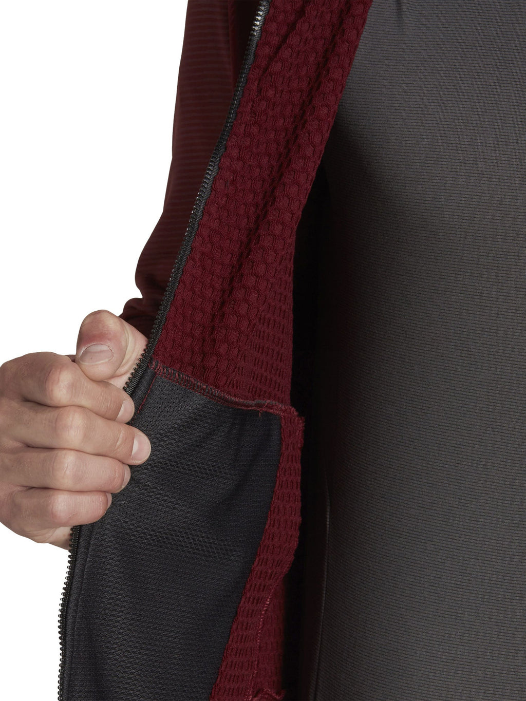 ADIDAS PERFORMANCE Суитшърт Terrex Tech Flooce Hooded Hiking Fleece