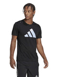 ADIDAS PERFORMANCE Тениска Run Icons 3 Bar Logo