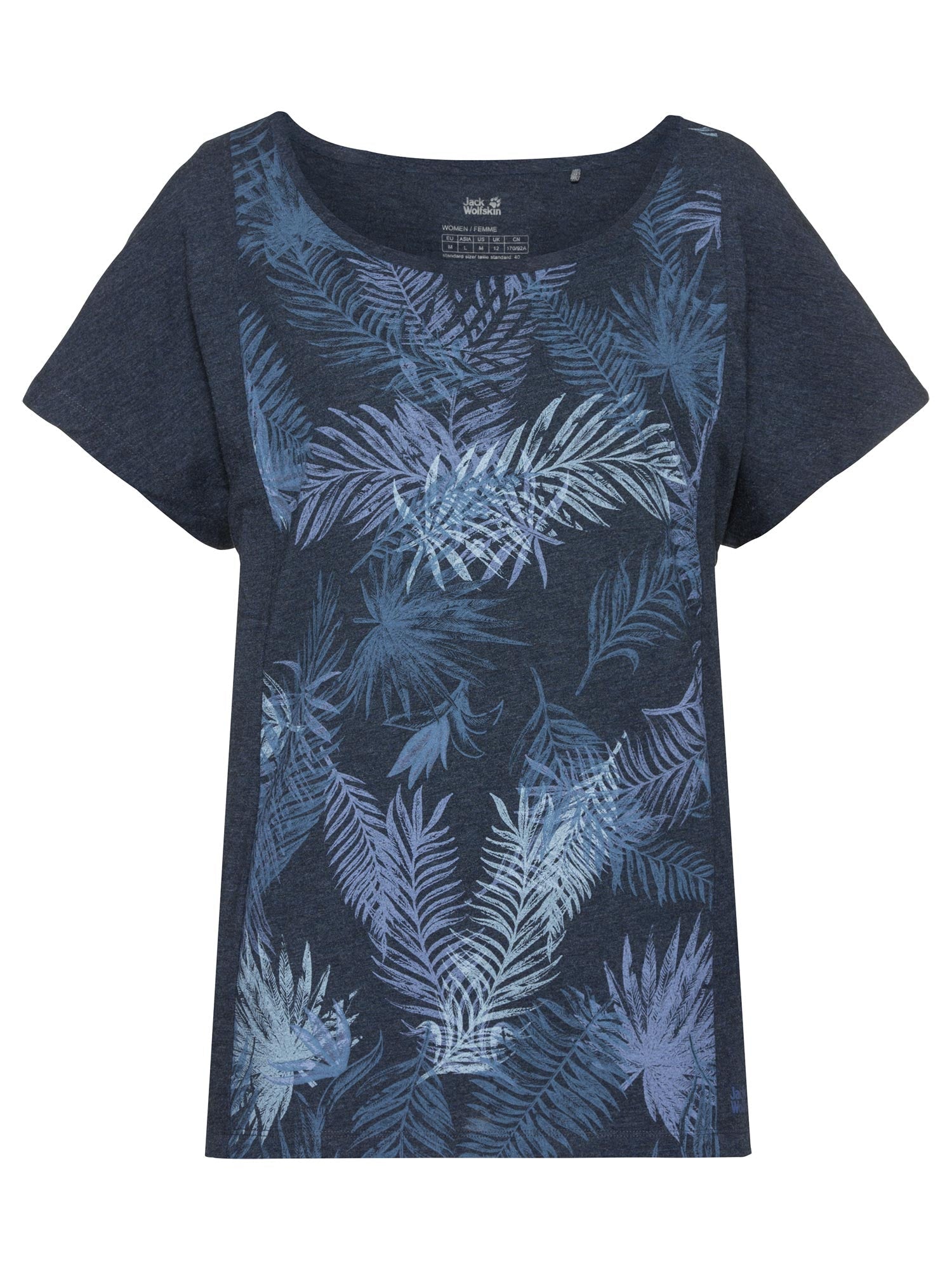 JACK WOLFSKIN Тениска MORO PALM T WOMEN