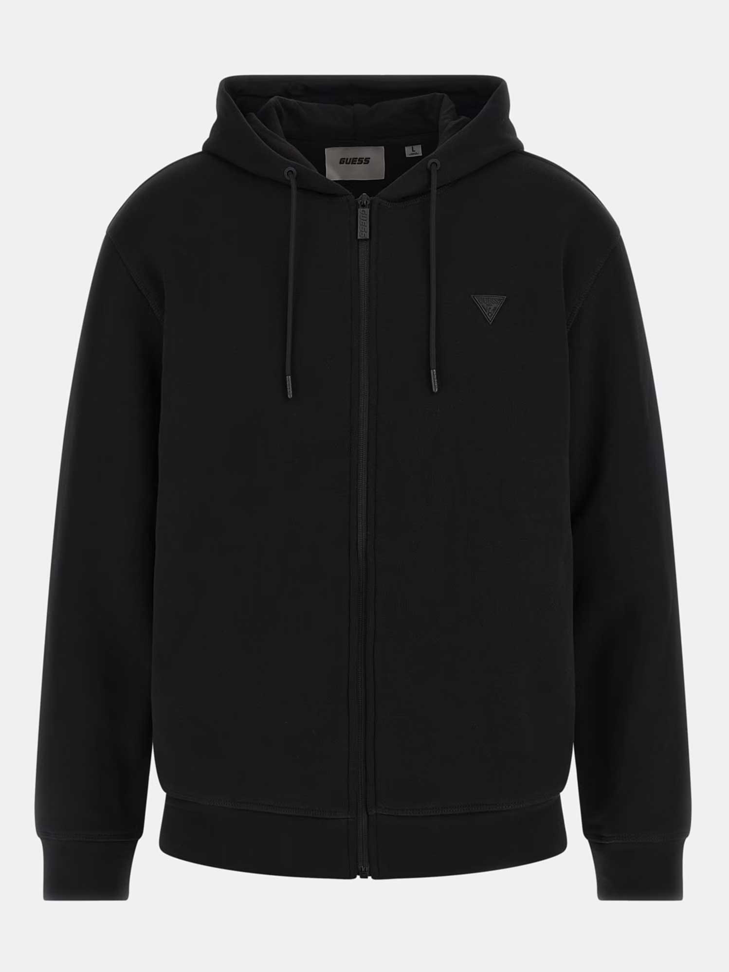 GUESS Суитшърт ALDWIN ZIP HOODED SWEATSHIRT