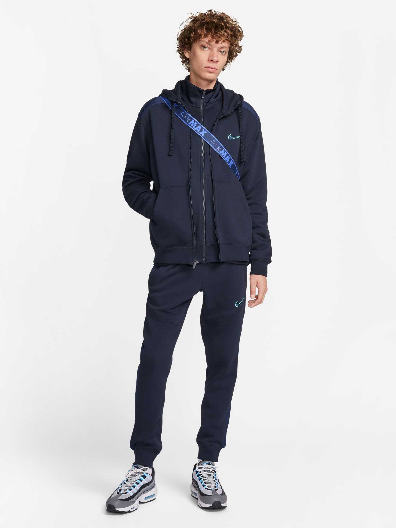 NIKE Суитшърт M NSW SP FLC FZ HOODIE BB