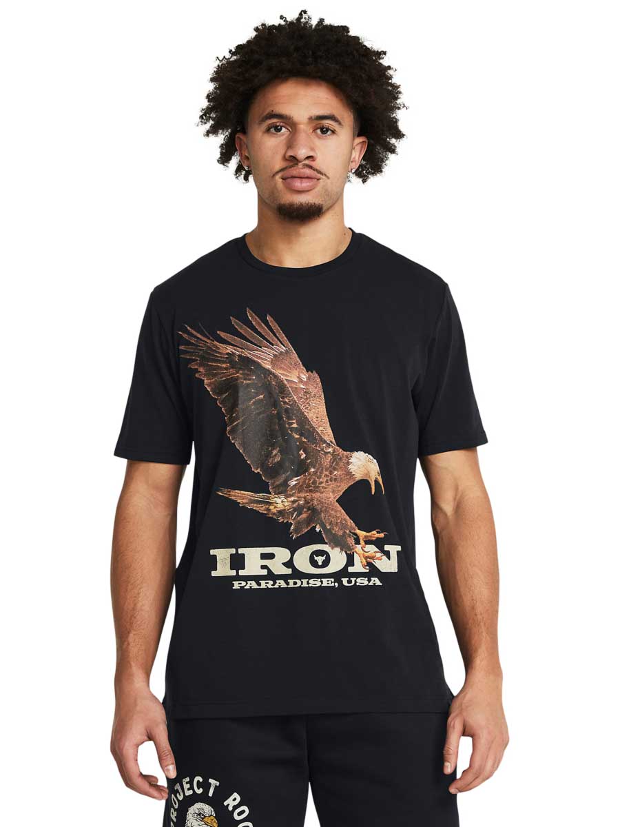 UNDER ARMOUR Тениска UA Pjt Rck Eagle Graphic SS