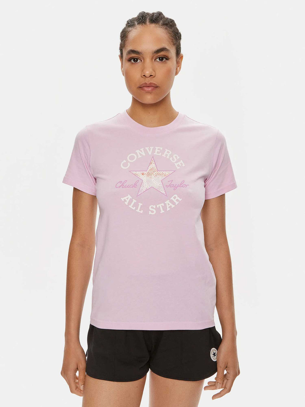 CONVERSE Тениска W CHUCK PATCH INFILL TEE