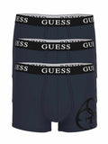 GUESS Бельо PLACED LOGO BOXER TRUNK 3 PACK