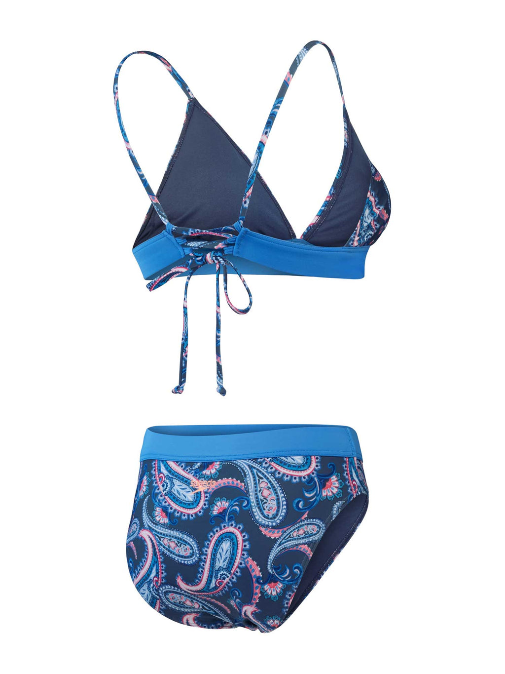SPEEDO Бански 2 части WOMENS PRINTED BANDED TRIANGLE