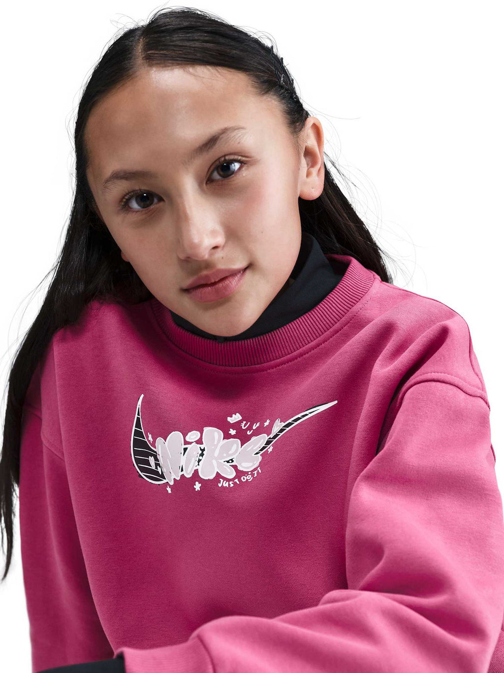 NIKE Блуза G NSW CLUB FLC OVRSZD CREW GX