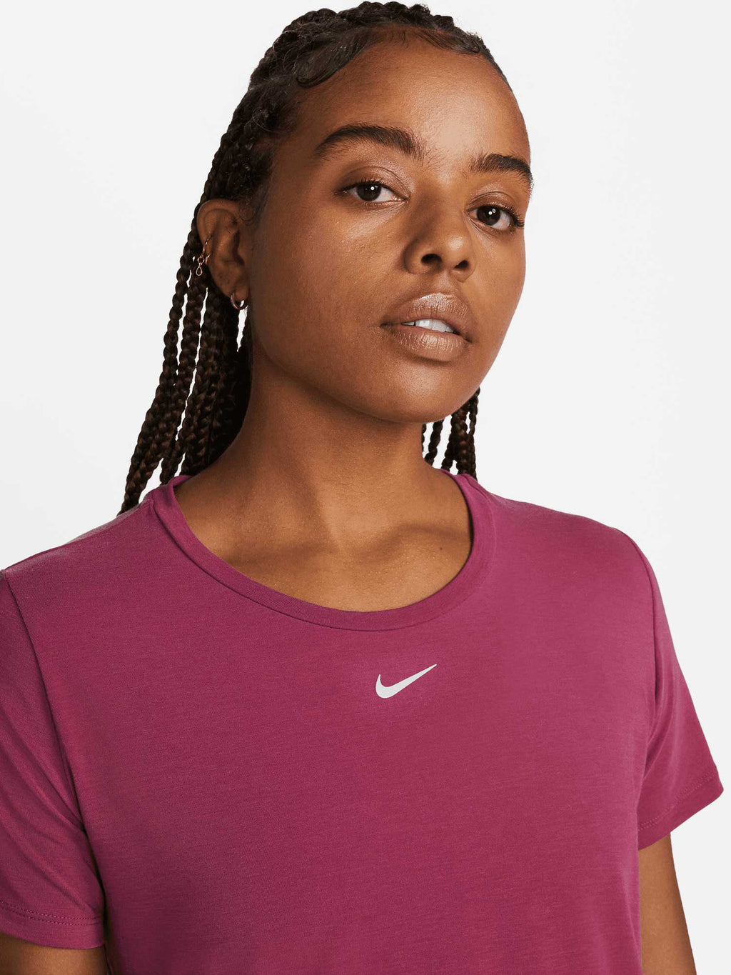 NIKE Тениска W NK ONE LUXE DF SS STD TOP