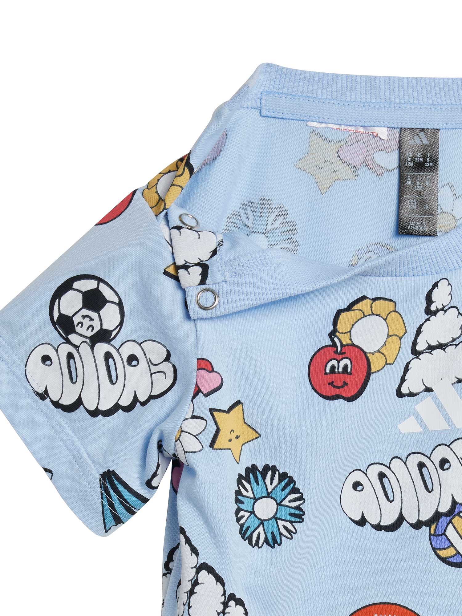 ADIDAS SPORTSWEAR Спортен екип Seasonal Essentials Fun Tee Kids