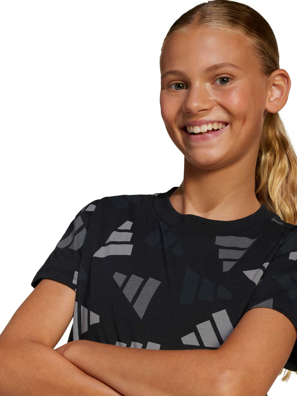 ADIDAS SPORTSWEAR Тениска Seasonal Essentials Logo Celebration Crop