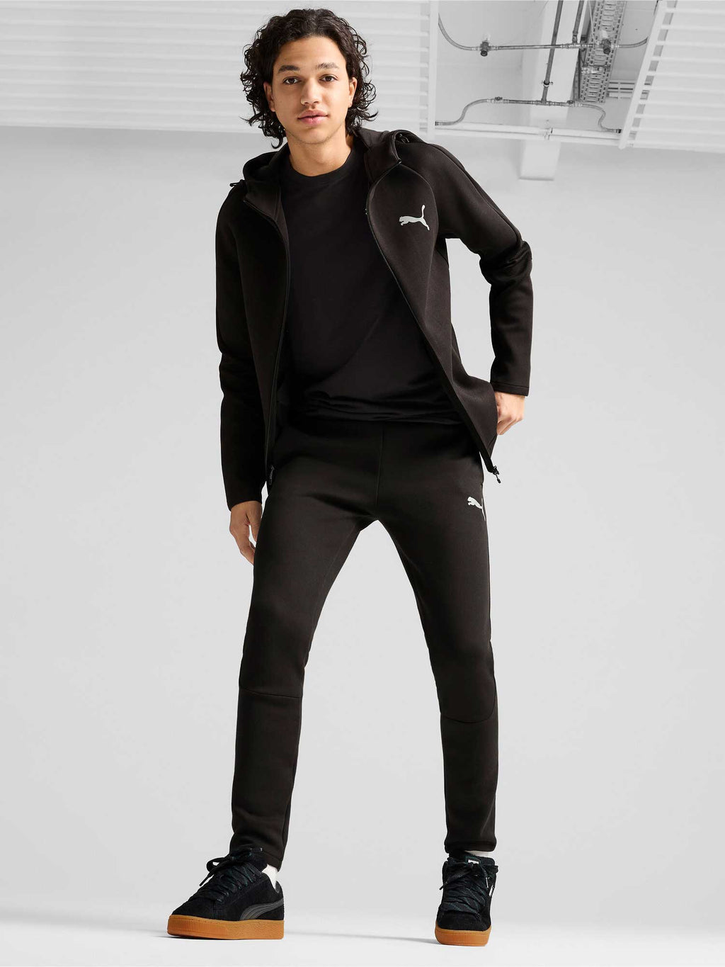 PUMA Суитшърт EVOSTRIPE Full-Zip Hoodie DK