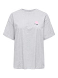 ONLY Тениска ONLVIVVI LIFE S/S LOVELY TOP JRS