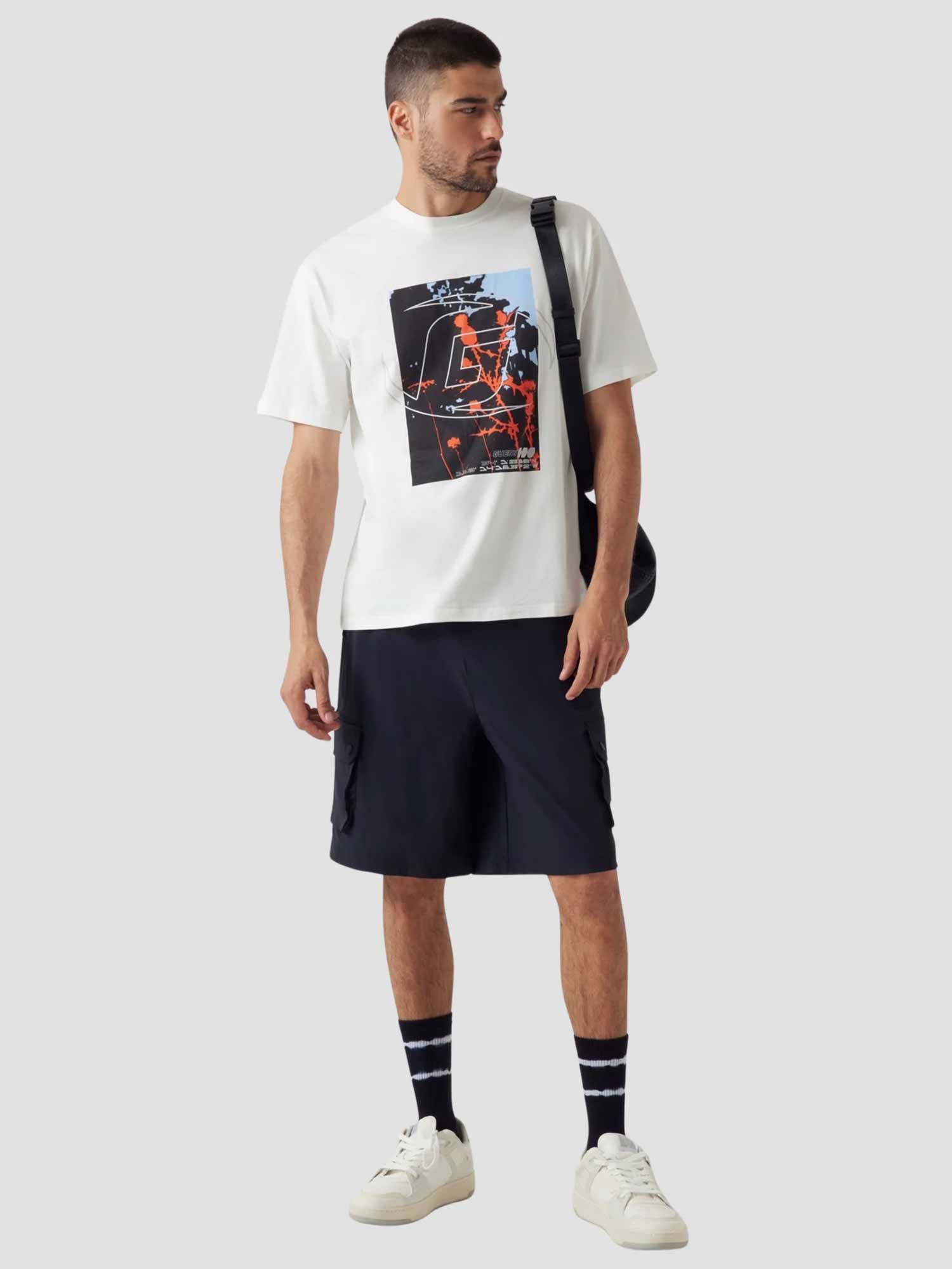 GUESS Тениска RINALDO CN T-SHIRT