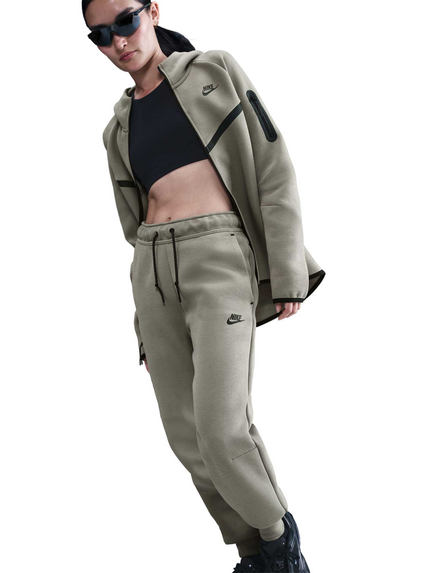 NIKE Спортно долнище W NSW TCH FLC MR JGGER 2