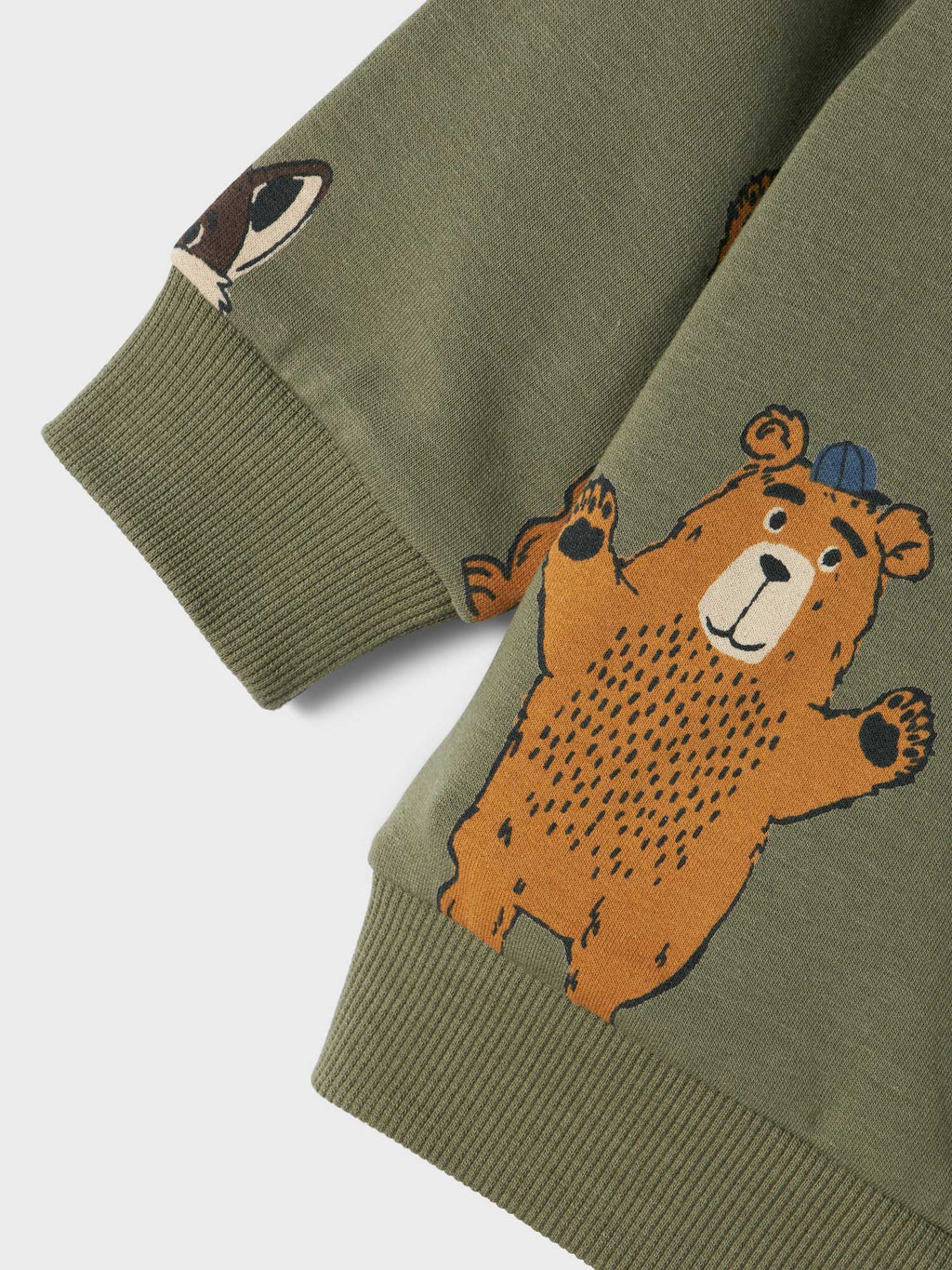 NAME IT Блуза NMMOLANDER NREG LIGHT SWEAT BRU