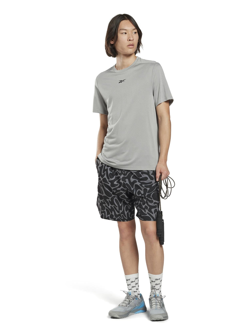REEBOK Тениска Workout Ready Melange