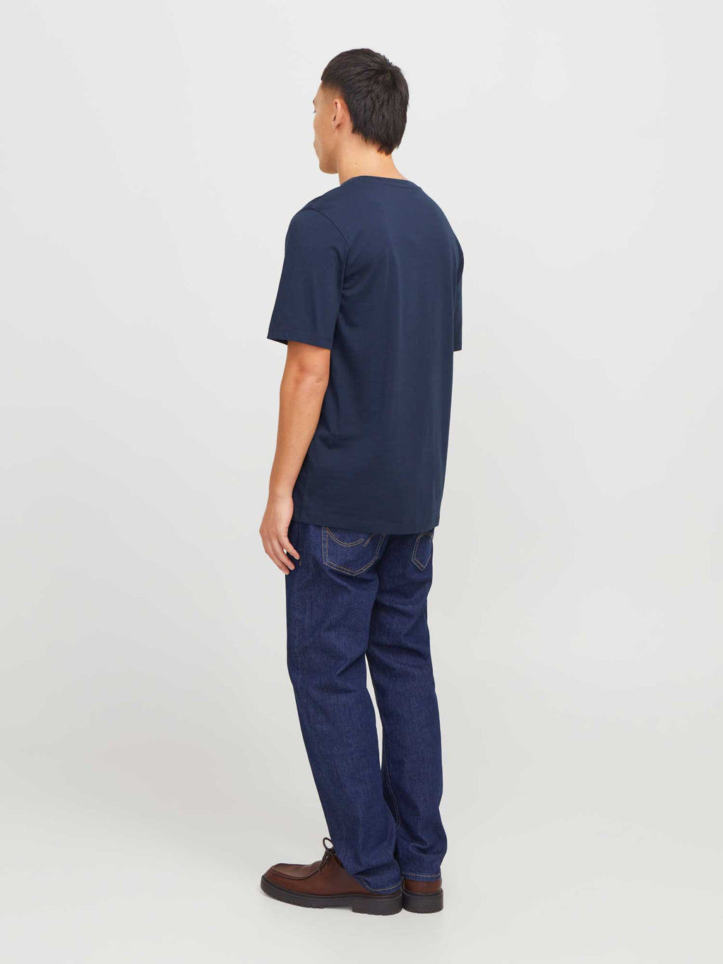 JACK & JONES Тениска JJELOGO TEE SS O-NECK 2 COL SS25 SN