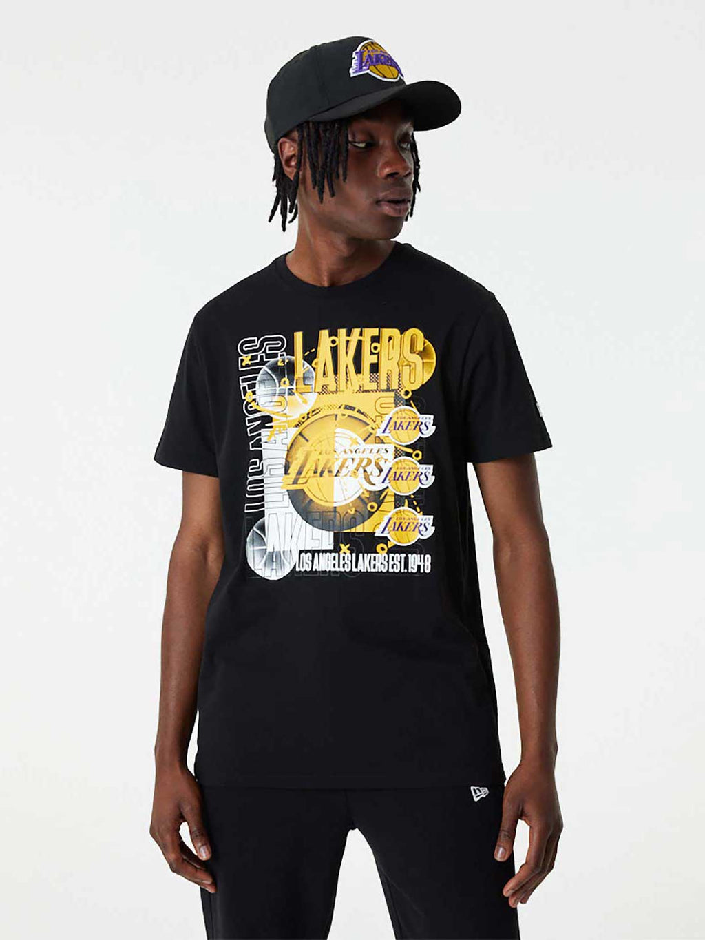NEW ERA Тениска NBA LOS LAKERS