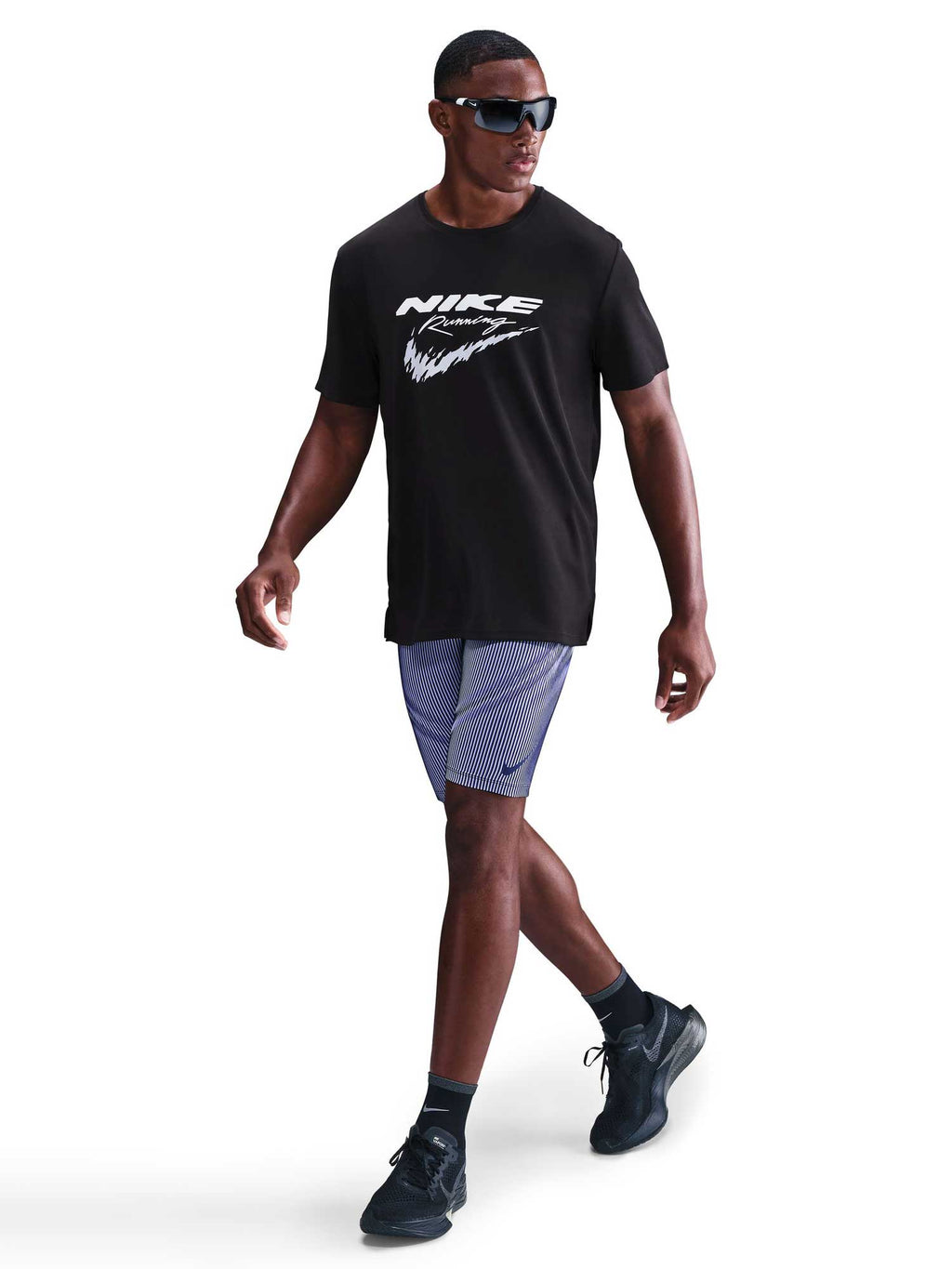 NIKE Тениска M NK DF UV RN ENRGY MILER SS
